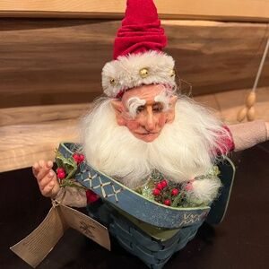 Drollerie holiday doll/santa Christmas Day Surprise